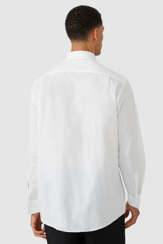 Debenhams Long Sleeve Classic Fit Plain Shirt 4