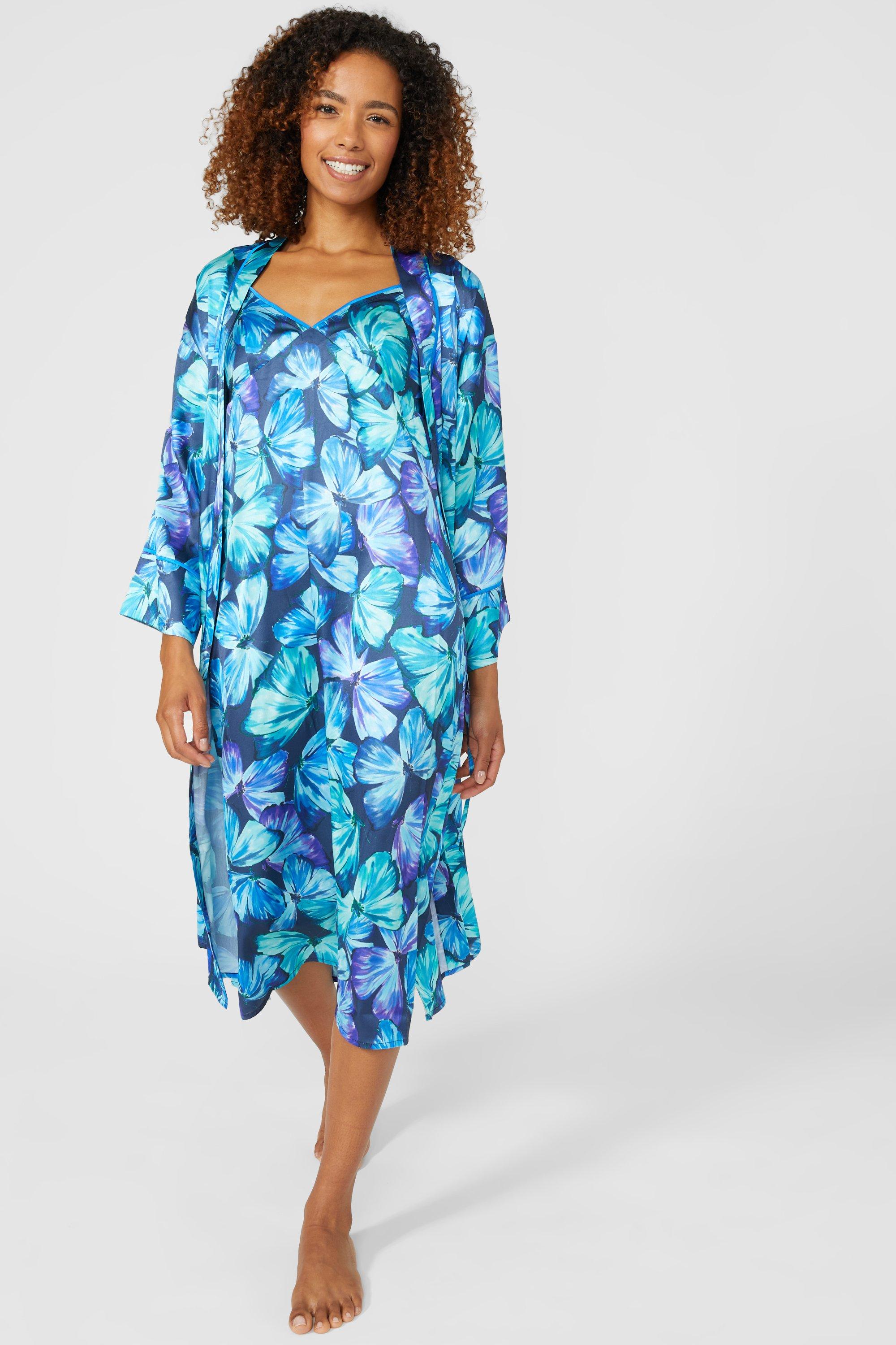 Nightwear | Butterfly Satin Wrap | Debenhams