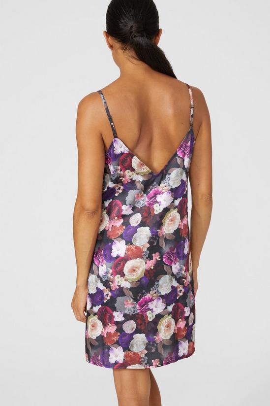 Debenhams Floral Wilderness Short Chemise With Lace 3