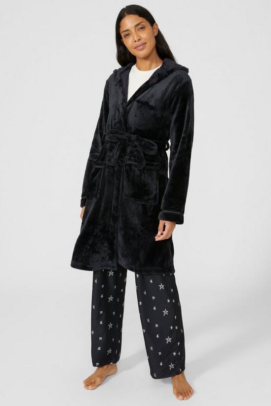 Debenhams Luxury Fleece Hooded Robe 5