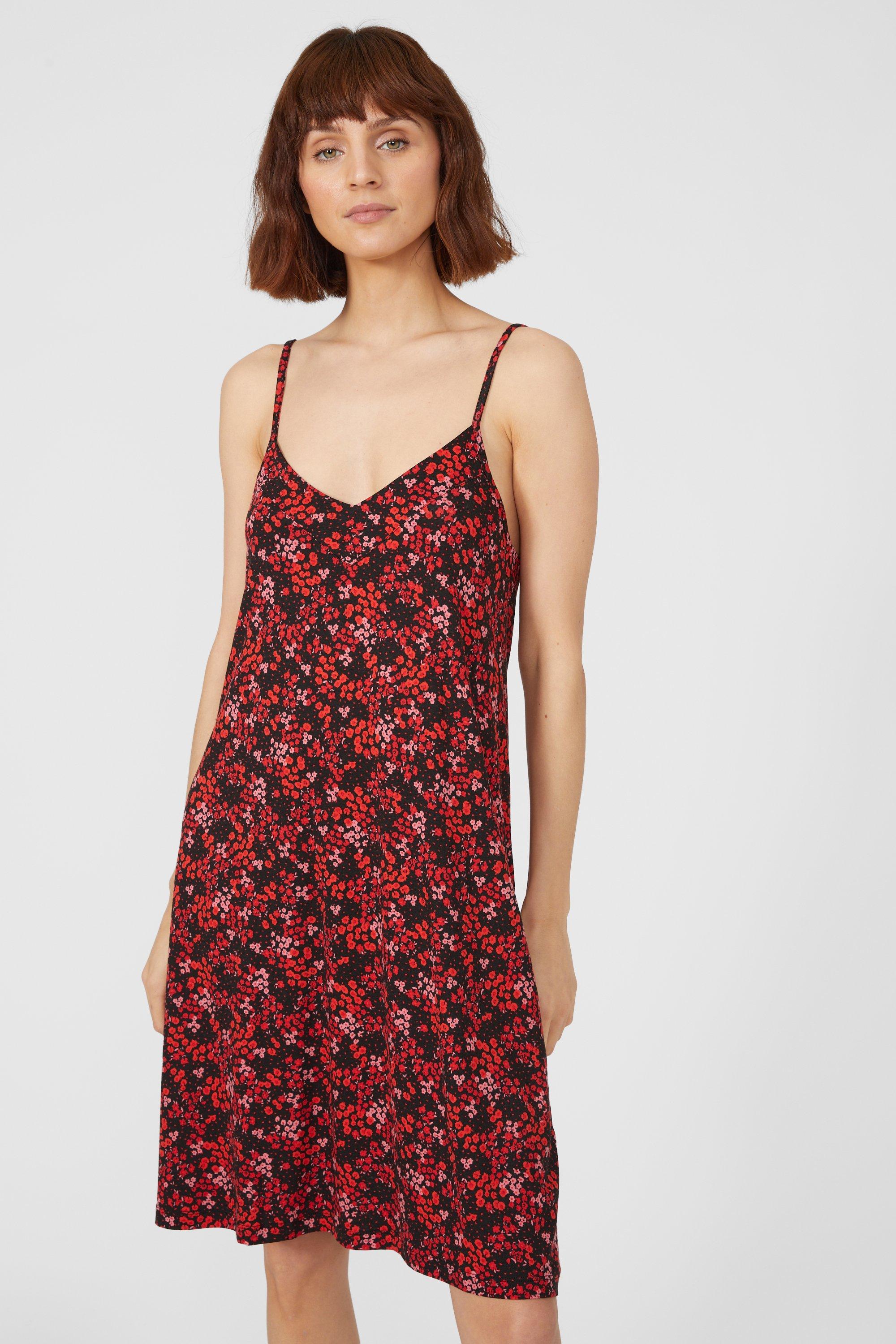 Ditsy Printed Jersey Short Chemise