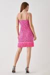 Debut London Debut London by Coast Embellished Strappy Cami Dress With Fringe Hem thumbnail 4
