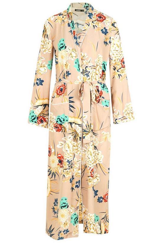boohoo Premium Floral Print Kimono 3