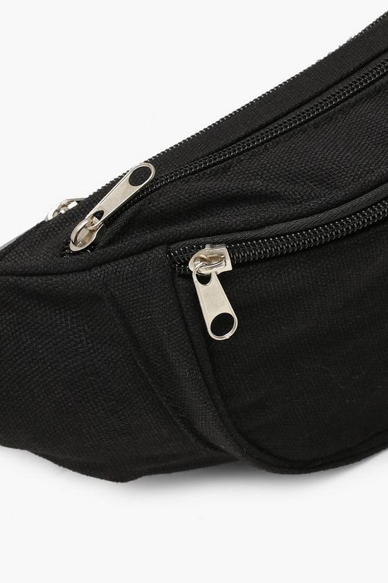 boohoo Fabric Multi Pocket Bum Bag 3