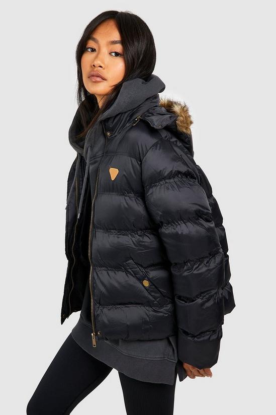 boohoo Short Quilted Jacket 3