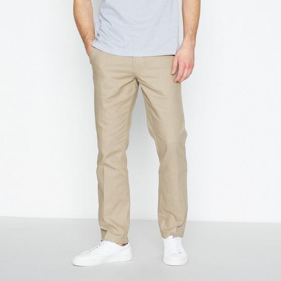 Maine Plain Linen Blend Trouser 5