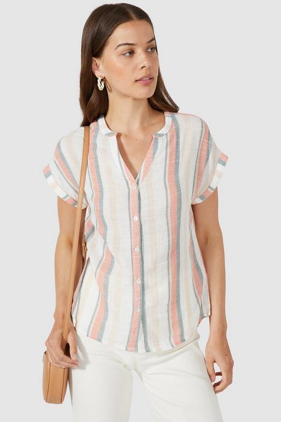 Maine Stripe Crinkle Shirt 4