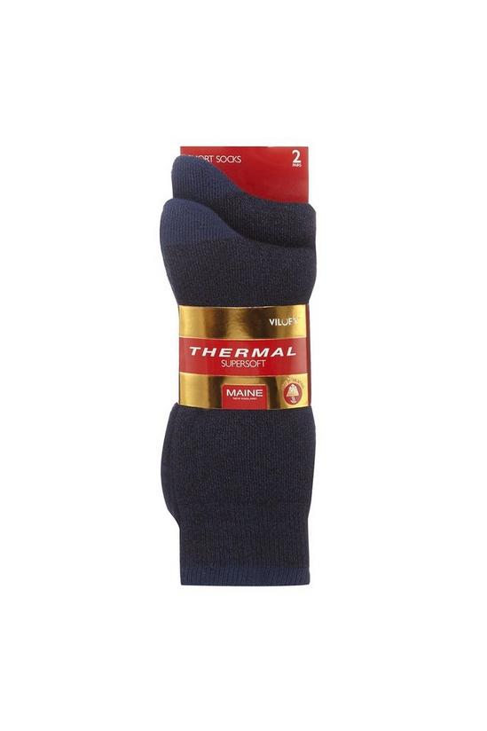 Maine Pack Of Two Thermal Socks 2