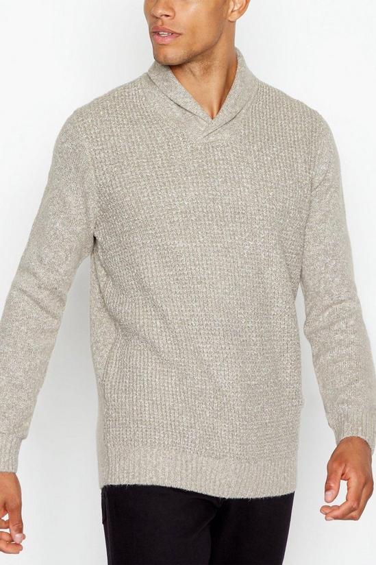 Maine Shawl Neck Sweater 1