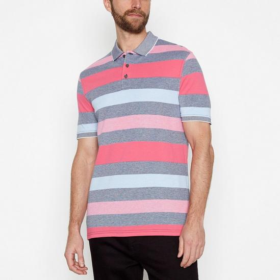 Maine Striped Polo Shirt 2