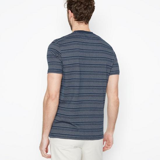 Maine Textured Striped T-Shirt 3