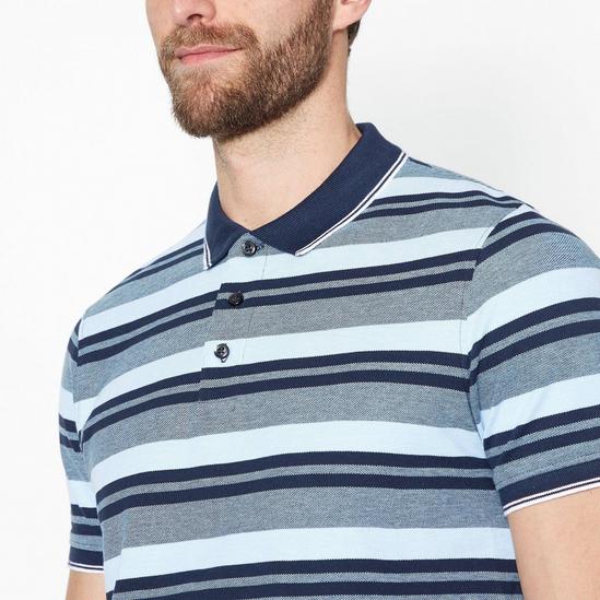Maine Striped Polo Shirt 2