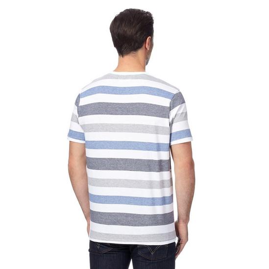 Maine Short Sleeve Block Striped T-Shirt 2