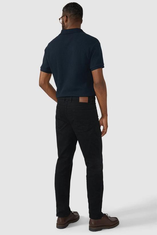 Maine Black Twill Straight Jean 3