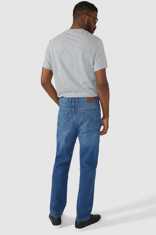 Maine Corey Mid Wash Straight Jean 3