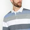Maine Grey Striped Cotton Rugby Top thumbnail 3
