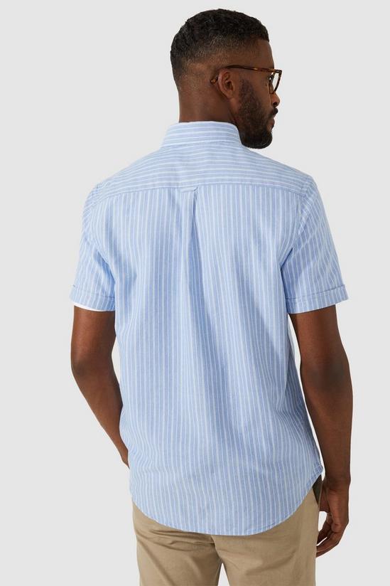 Maine Short Sleeve Nautical Stripe Shirt 3