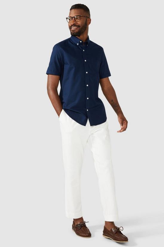 Maine Short Sleeve Oxford Shirt 1