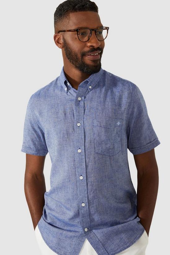 Maine Short Sleeve Cotton Linen Shirt 2
