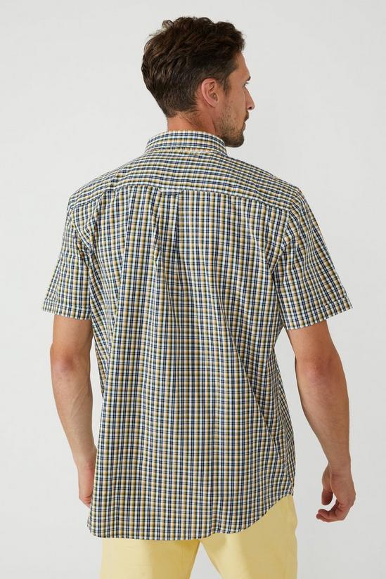 Maine Mini Check Short Sleeve Shirt 3