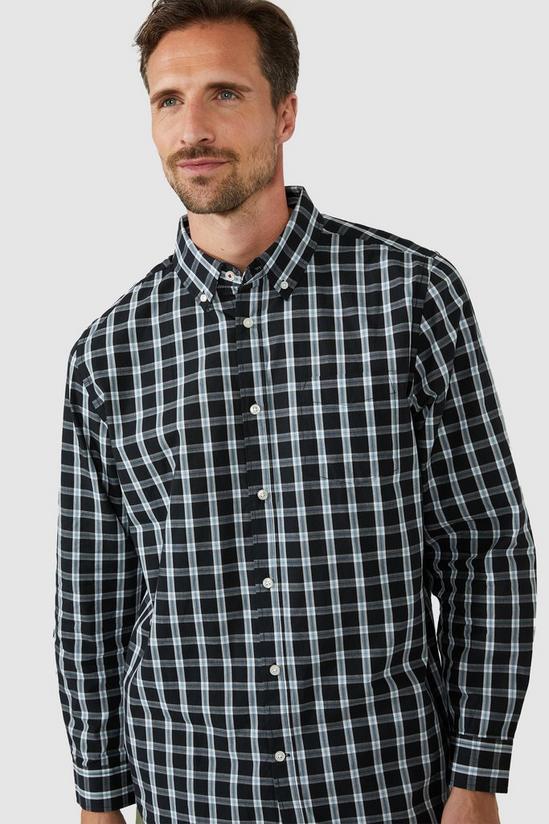 Maine Grid Check Long Sleeve Shirt 1