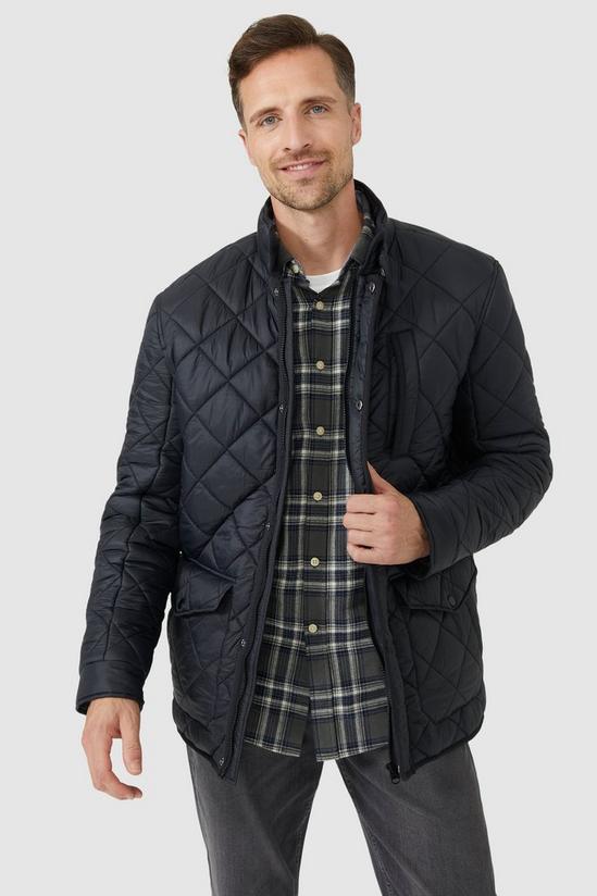 Maine Maine Quilted Funnel Jacket 1