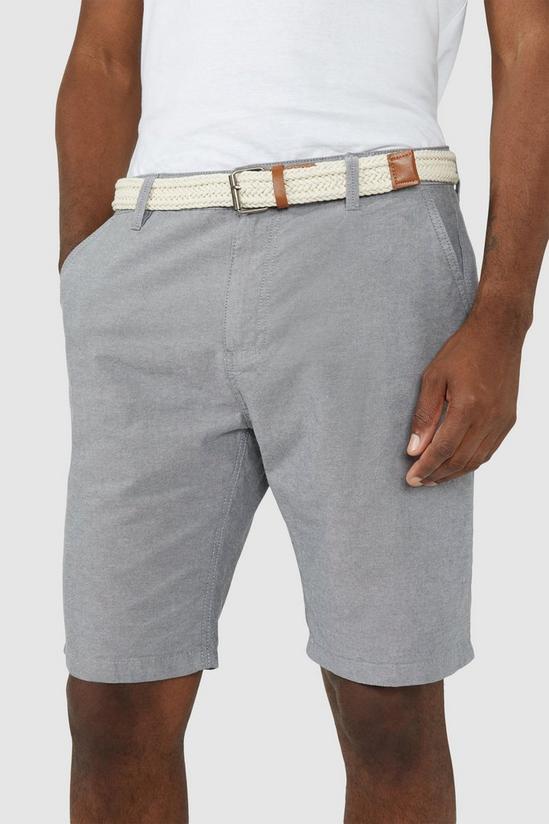 Maine Belted Cotton Oxford Short 2