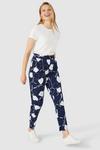 Maine Silhouette Floral Tapered Jersey Trouser thumbnail 1