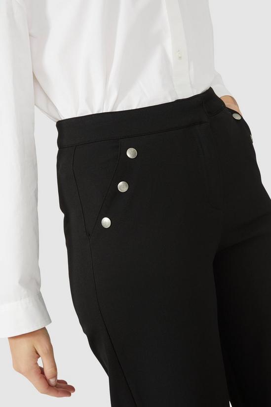 Maine Sailor Button Wide Leg Trouser 2