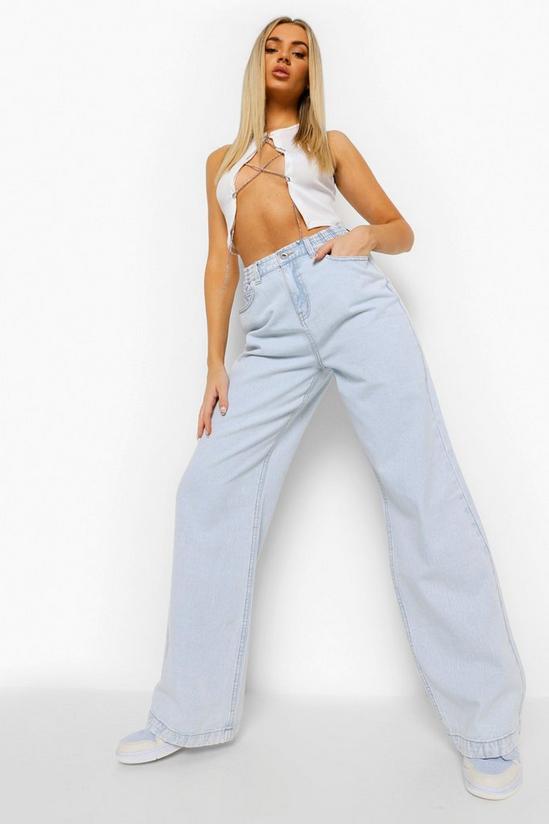 boohoo High Waisted 90s Fit Dad Jeans 6