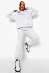 boohoo Woman Embroidered Hooded Tracksuit thumbnail 3