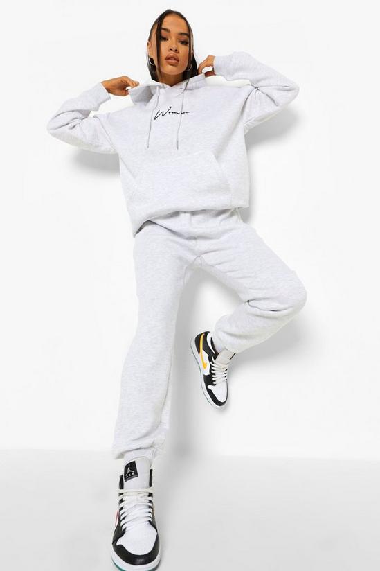 boohoo Woman Embroidered Hooded Tracksuit 3