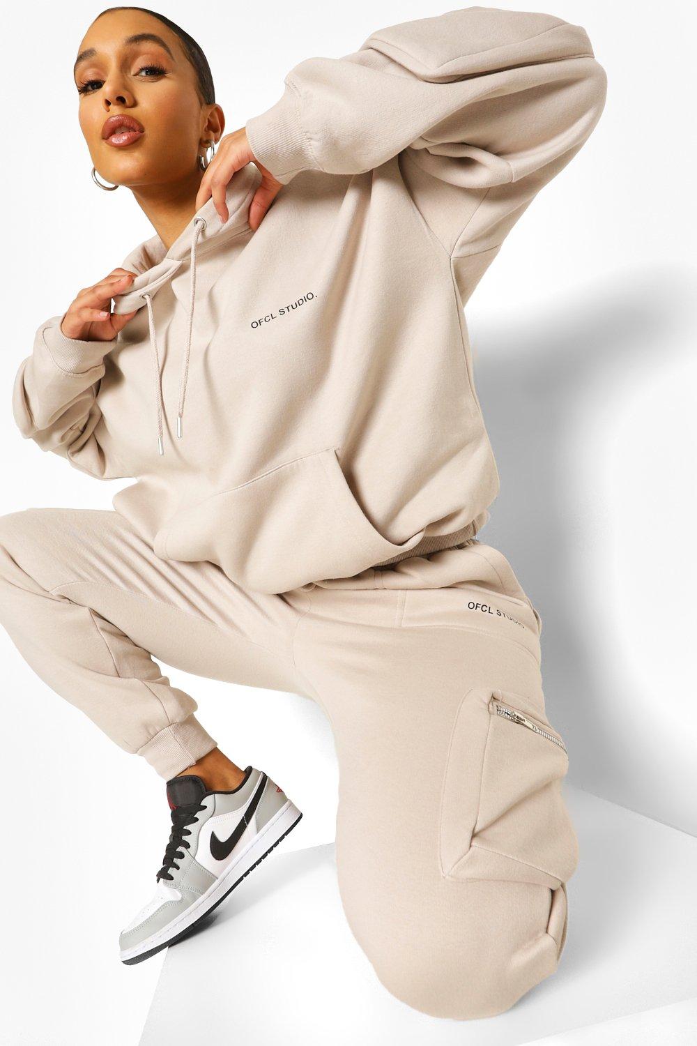 Oversized Ofcl Studio Embroidered Tracksuit