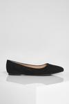 boohoo Wide Fit Pointed Toe Ballet Flats thumbnail 2