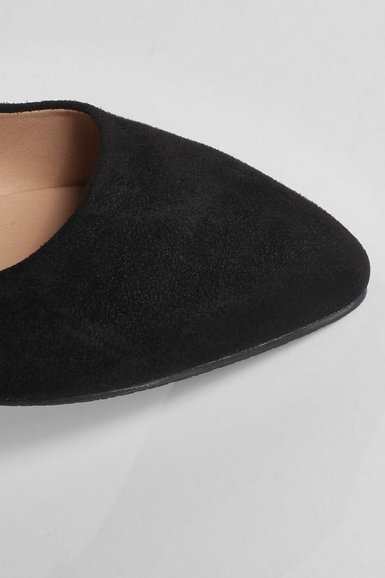 boohoo Wide Fit Pointed Toe Ballet Flats 5