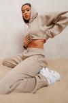 boohoo Woman Embroidered Cropped Tracksuit thumbnail 1