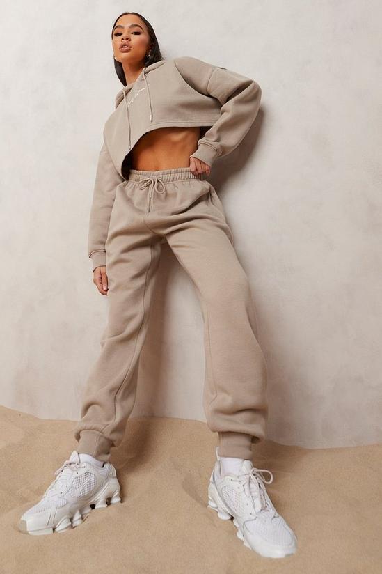 boohoo Woman Embroidered Cropped Tracksuit 3