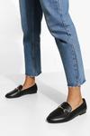 boohoo Wide Fit T Bar Loafers thumbnail 1