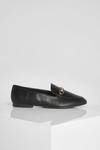 boohoo Wide Fit T Bar Loafers thumbnail 2