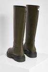 boohoo Wide Fit Chunky Pull On Knee High Boots thumbnail 4