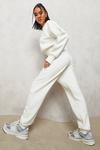 boohoo Official Cropped Sweater Tracksuit thumbnail 4