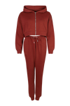 boohoo Official Cropped Zip Through Tracksuit thumbnail 5