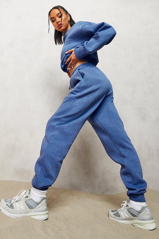 boohoo Overdyed Official Cropped Sweater Tracksuit 2