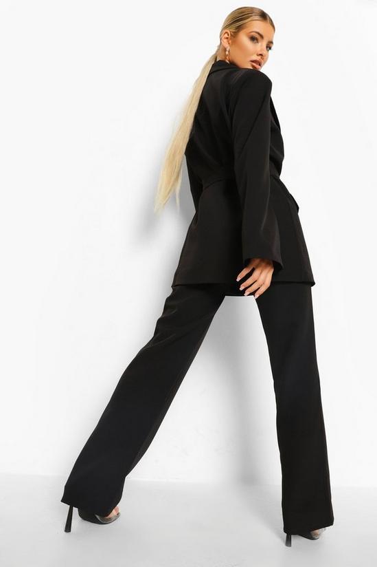 boohoo Pleat Front Slim Fit Trousers 2