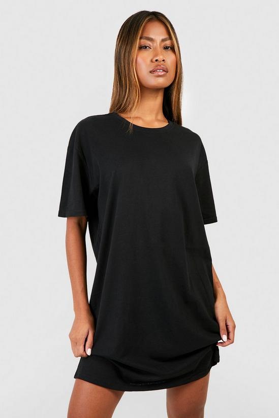 boohoo Basic Oversized T-shirt Dress 3