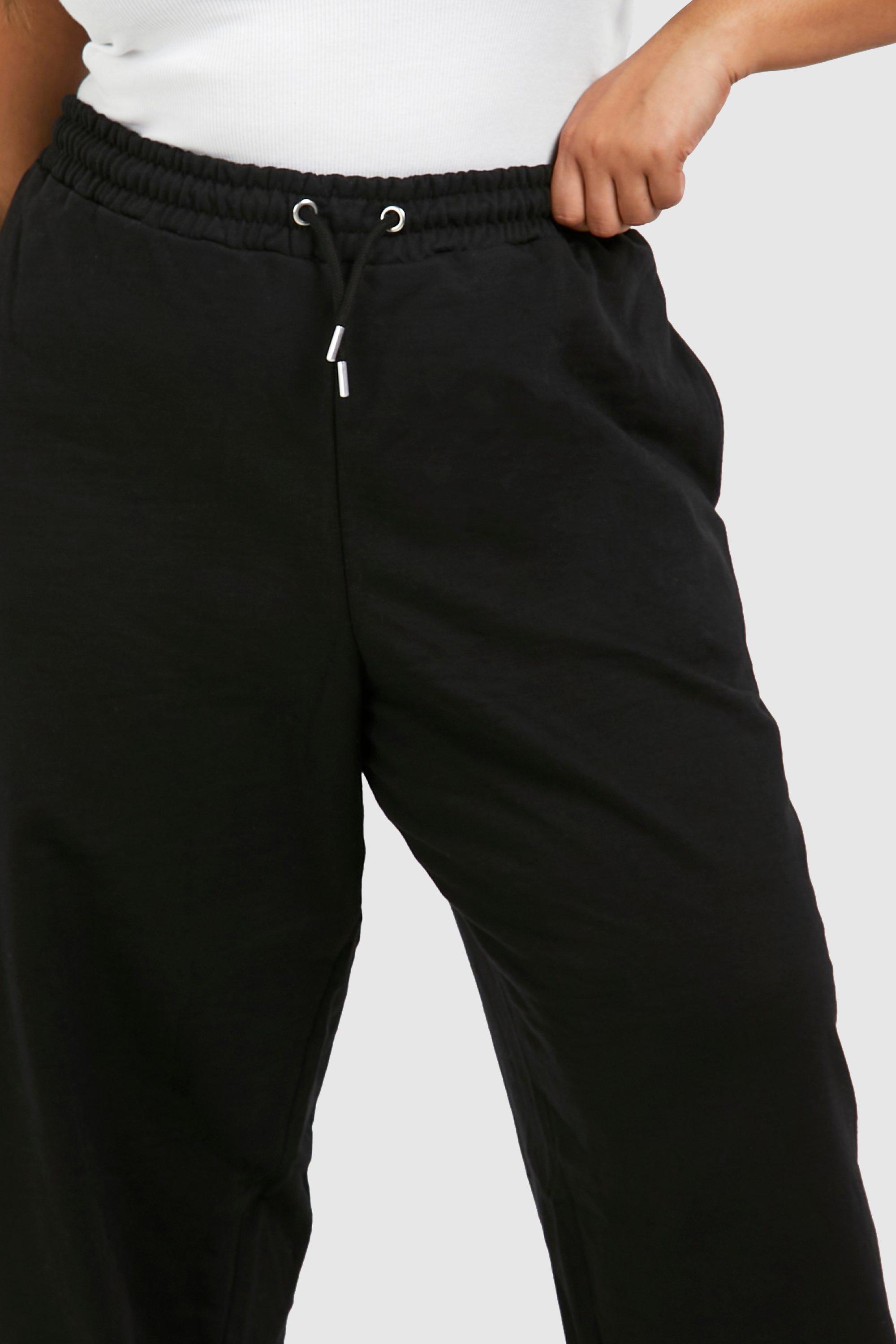 Plus Basic Cuffed Hem Joggers