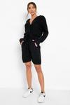 boohoo Hooded Knitted Playsuit thumbnail 3