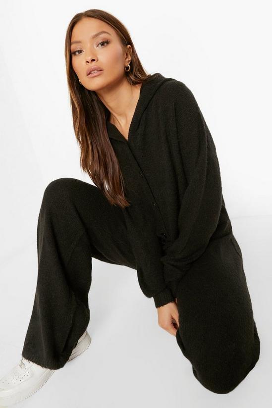 boohoo Soft Knit Hooded Co-ord 4