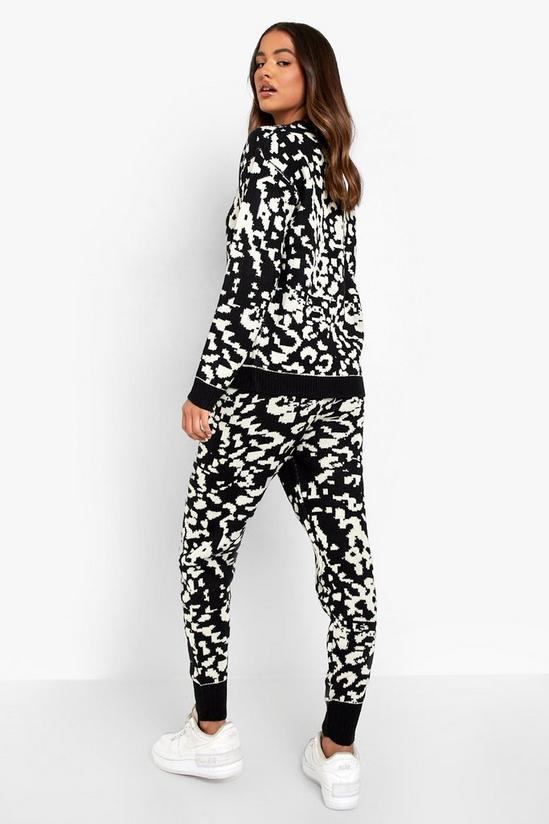 boohoo Leopard Print Knitted Co-ord 2