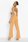 boohoo Tailored Split Front Slim Fit Trousers thumbnail 2